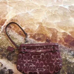 Coach mid size wrislet.